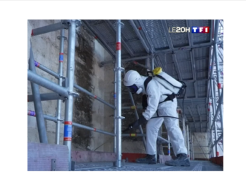 (Vidéo) : La restauration du palais des papes au JT de TF1