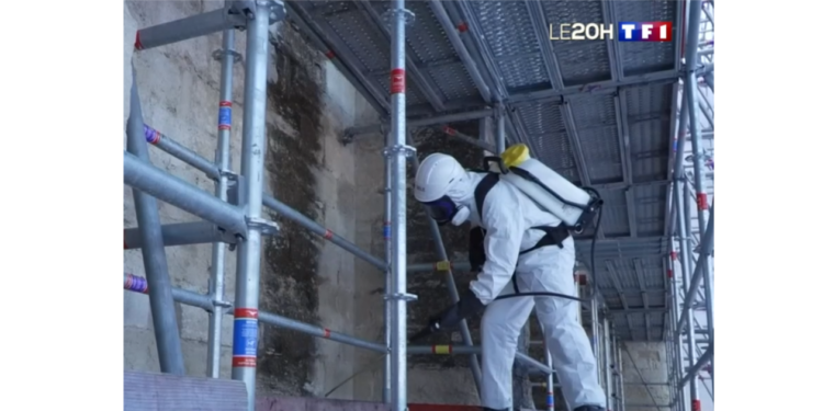 (Vidéo) : La restauration du palais des papes au JT de TF1