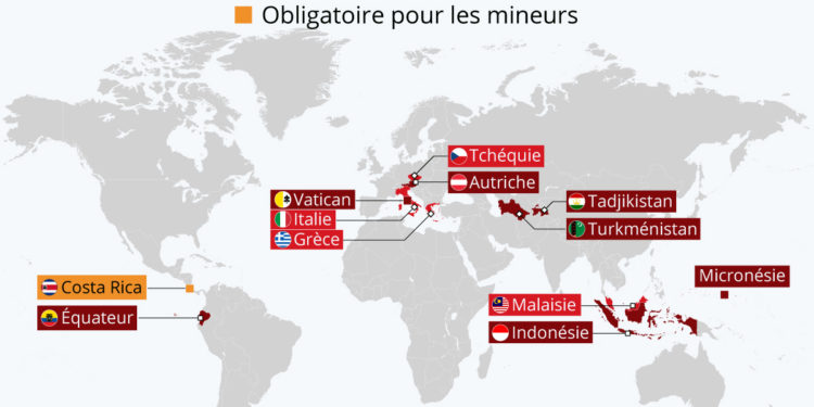 Où la vaccination est obligatoire pour toute la population