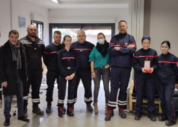 Bédoin : Elodie Trolet reçoit la médaille de la Ville