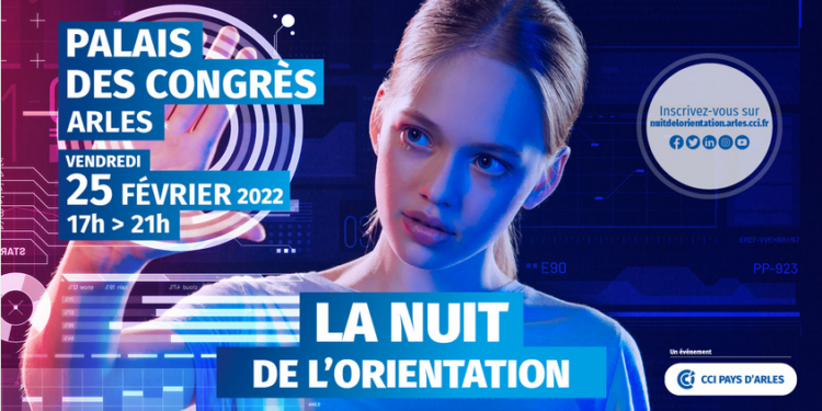 Palais des congrès d’Arles : Nuit de l’orientation ce 25 février