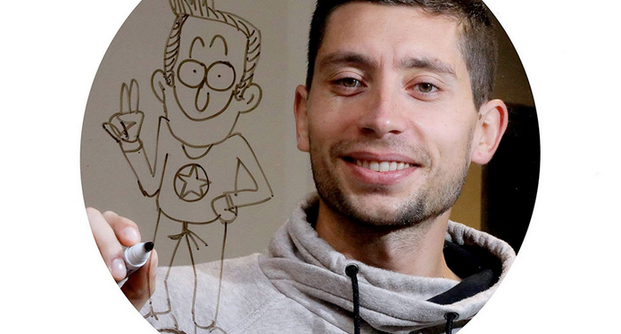 Le dessinateur avignonnais Romano expose à la Machine à Ecrire