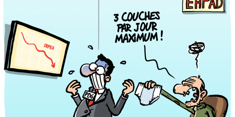 Les EHPAD ORPÉA vu par Wingz pour l’Echo du Mardi