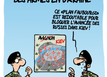 La bataille de Kiev vu par Wingz pour l’Echo du Mardi