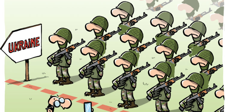 La position de l’Europe sur l’Ukraine vu par Wingz pour l’Echo du Mardi