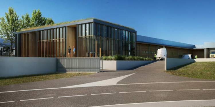 Premier coup de pioche pour le centre routier d’Apt