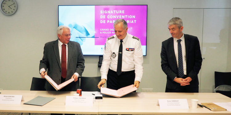 Grand Delta Habitat, la coopérative du logement pour tous signe un partenariat avec la Police Nationale