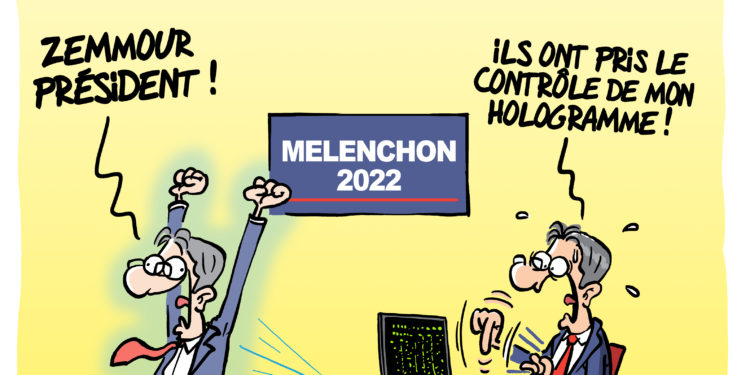 Ingérence russe dans les élections vu par Wingz pour l’Echo du Mardi