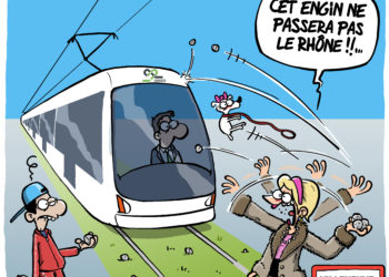 Le Tram caillassé vu par Wingz pour l’Echo du Mardi