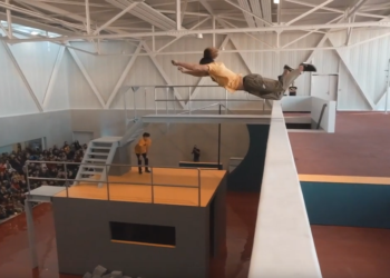 Avignon : compétition inédite de Parkour avec l’ANT
