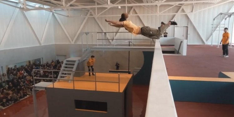 Avignon : compétition inédite de Parkour avec l’ANT