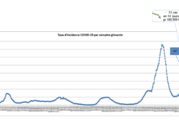 Covid : légère décrue de la circulation virale en Vaucluse