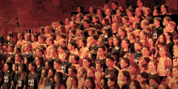 Concert de collégiens ‘Pop the Opéra’ à l’auditorium Jean Moulin