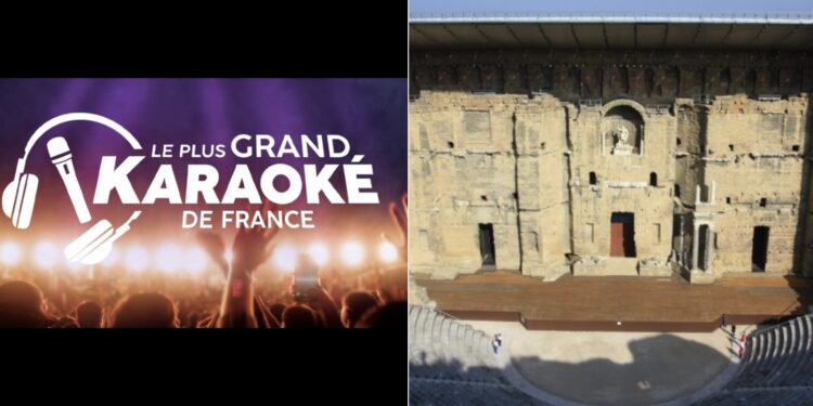 Le plus grand karaoké de France au Théâtre antique d’Orange