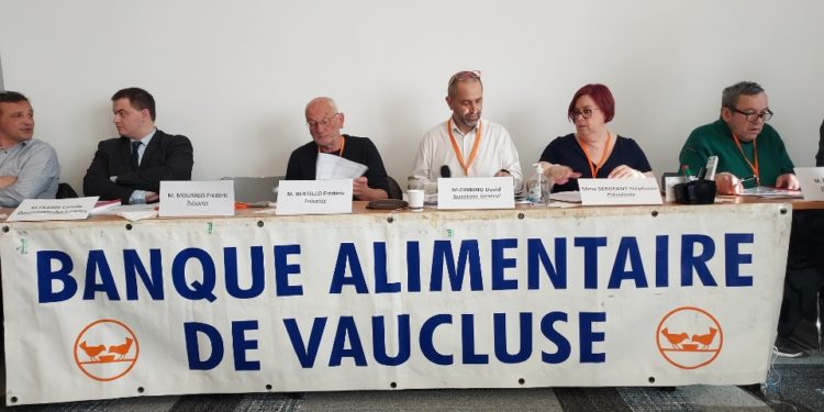 1re AG pour la nouvelle présidente de la Banque Alimentaire de Vaucluse