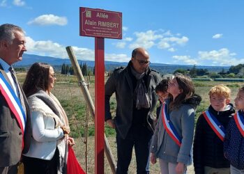 Mazan : une allée Alain Rimbert pour la nouvelle zone d’activités du Piol2