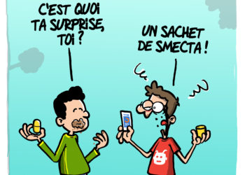 Les œufs Kinder contaminés vu par Wingz pour l’Echo du Mardi