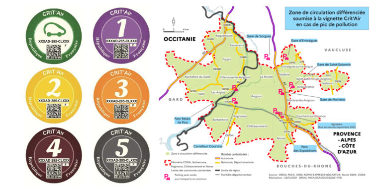 Vignette Crit’Air : qui et comment circuler sur Avignon ?