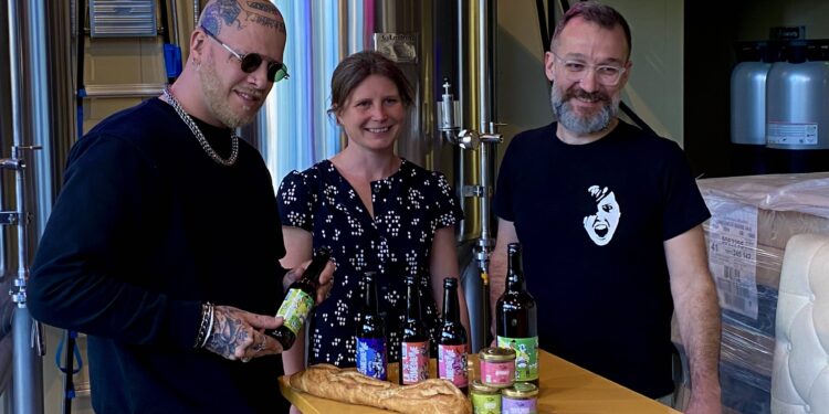 La Comédienne crée une bière acidulée à la poire pour le printemps