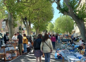 Mazan : le vide-grenier fait le plein de solidarité
