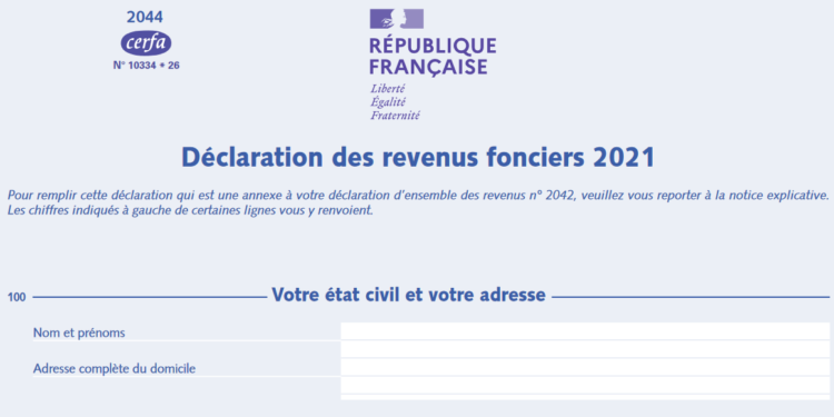 Impôts 2022 : tout ce qu’il faut savoir sur la déclaration de revenus fonciers pour les nouveaux propriétaires