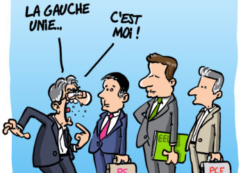 Mélenchon le rassembleur vu par Wingz pour l’Echo du Mardi