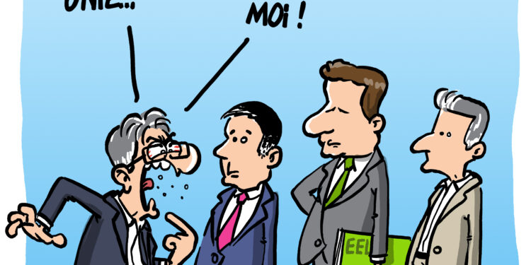Mélenchon le rassembleur vu par Wingz pour l’Echo du Mardi