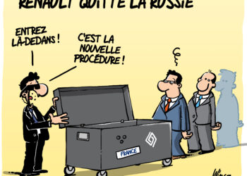 Renault quitte la Russie vu par Wingz pour l’Echo du Mardi