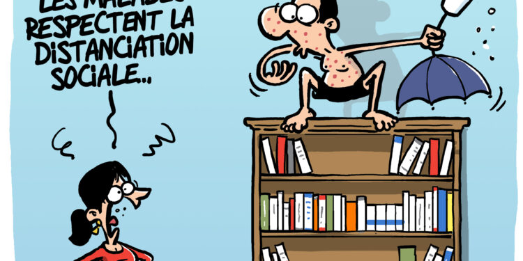 La variole du singe vu par Wingz pour l’Echo du Mardi