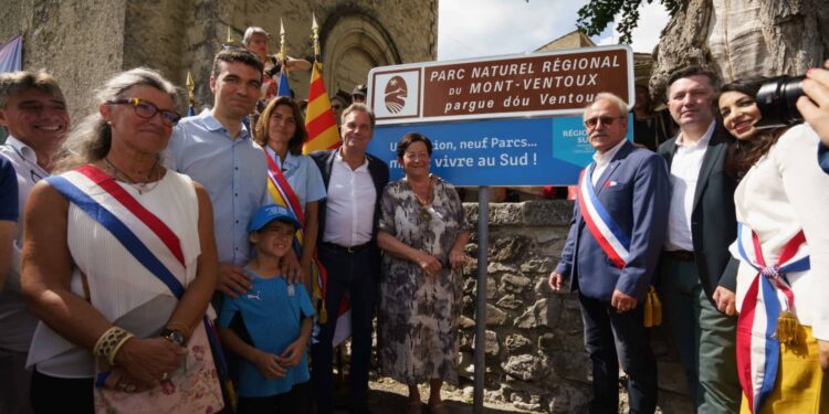 Carton plein pour l’inauguration du PNR du Mont-Ventoux à Savoillans