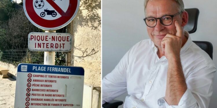 Les interdits de la plage Fernandel