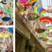 Carpentras : 100 parapluies viennent décorer le passage Boyer