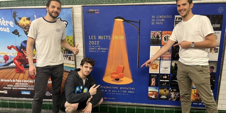 Académie des César : l’affiche des Nuits en Or 2022 créée par un Châteaurenardais