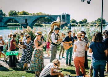 L&rsquo;île de la Barthelasse accueille la première édition du Live des Côtes du Rhône