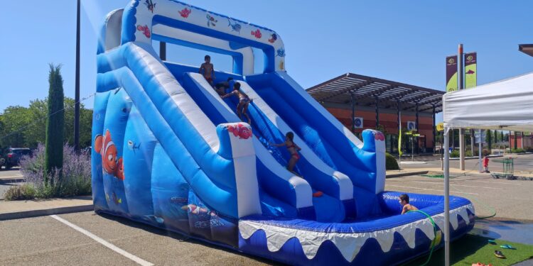 Orange Les Vignes : des jeux d’eau tous les mercredis de l’été