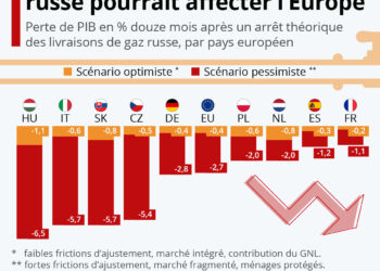 Levier du gaz russe : quel impact aurait l’arrêt des flux vers l’UE ?