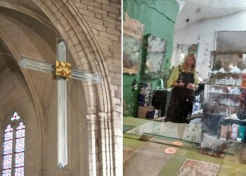 Stéphanie Le Breton sculpte le verre depuis près de 35 ans, au pied du palais des papes