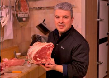 Entraigues-sur-la-Sorgue, Vincent Fructus artisan boucher et compagnon du goût