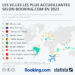 Les villes les plus accueillantes selon Booking.com en 2022