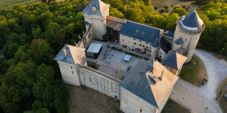 Moselle : Le château des ‘Trois frontières’