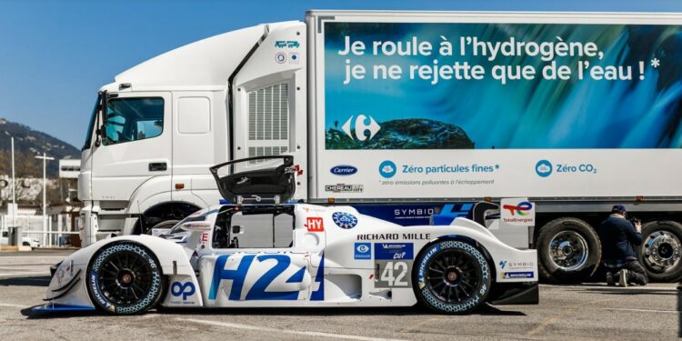 Cavaillon, Grande première : les transports Chabas font la démonstration d’un camion à l’hydrogène