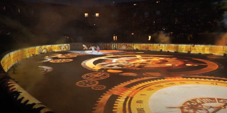 Le spectacle ‘Nîmes, cité des dieux’ a réuni 36 000 spectateurs