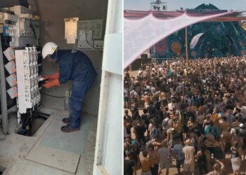 Enedis aide le festival Insane à réduire son empreinte carbone