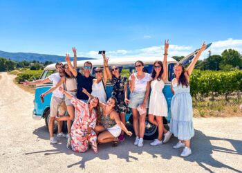 Les influenceurs à la découverte du Luberon