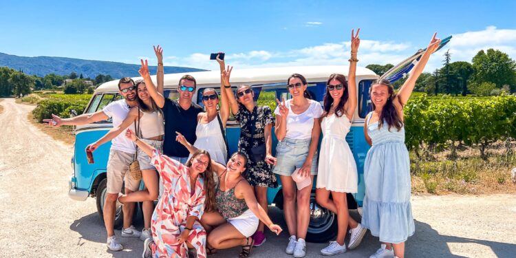 Les influenceurs à la découverte du Luberon