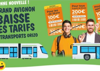 Orizo, le Grand Avignon baisse les tarifs des transports Orizo