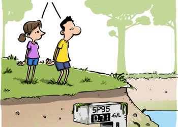 La sécheresse vu par Wingz pour l’Echo du Mardi