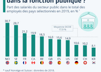 Combien pèse l’emploi dans la fonction publique ?