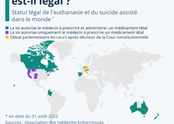 Où le « droit de mourir » est-il légal ?
