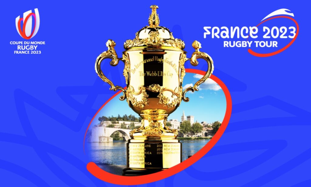 Louis Vuitton crée la Malle Officielle du Trophée de la Coupe du Monde de  Rugby France 2023 ｜ Coupe du Monde de Rugby 2023